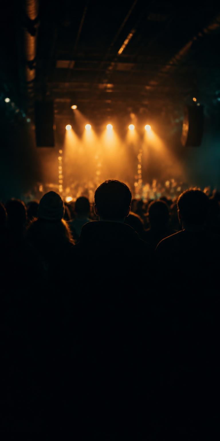 Phone lock screen showing event push notifications