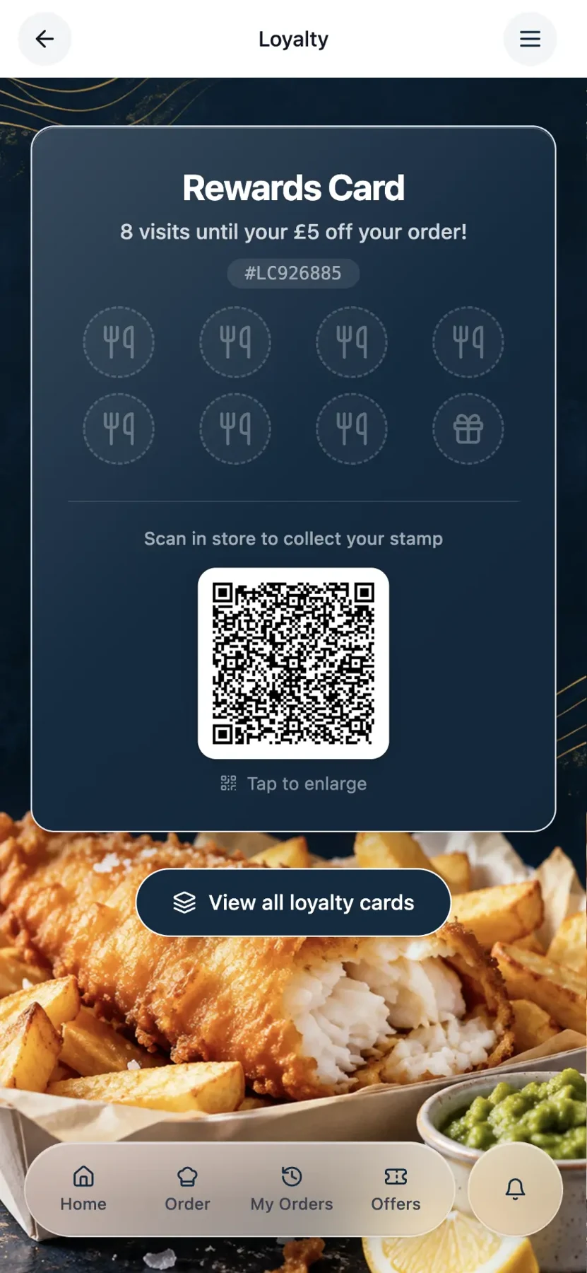 The Golden Catch app example: Keep them coming back