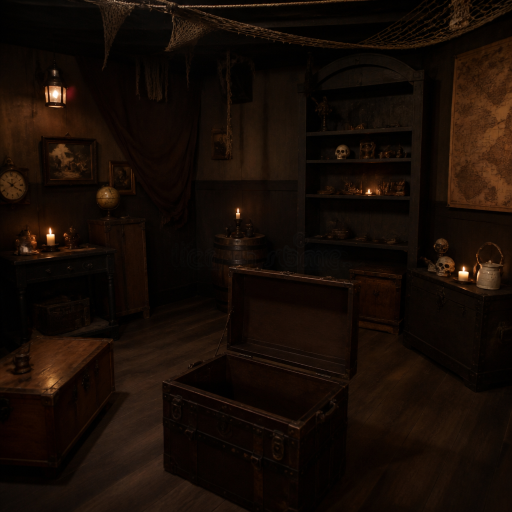 Escape room app showing room bookings, leaderboards and group offers on a phone