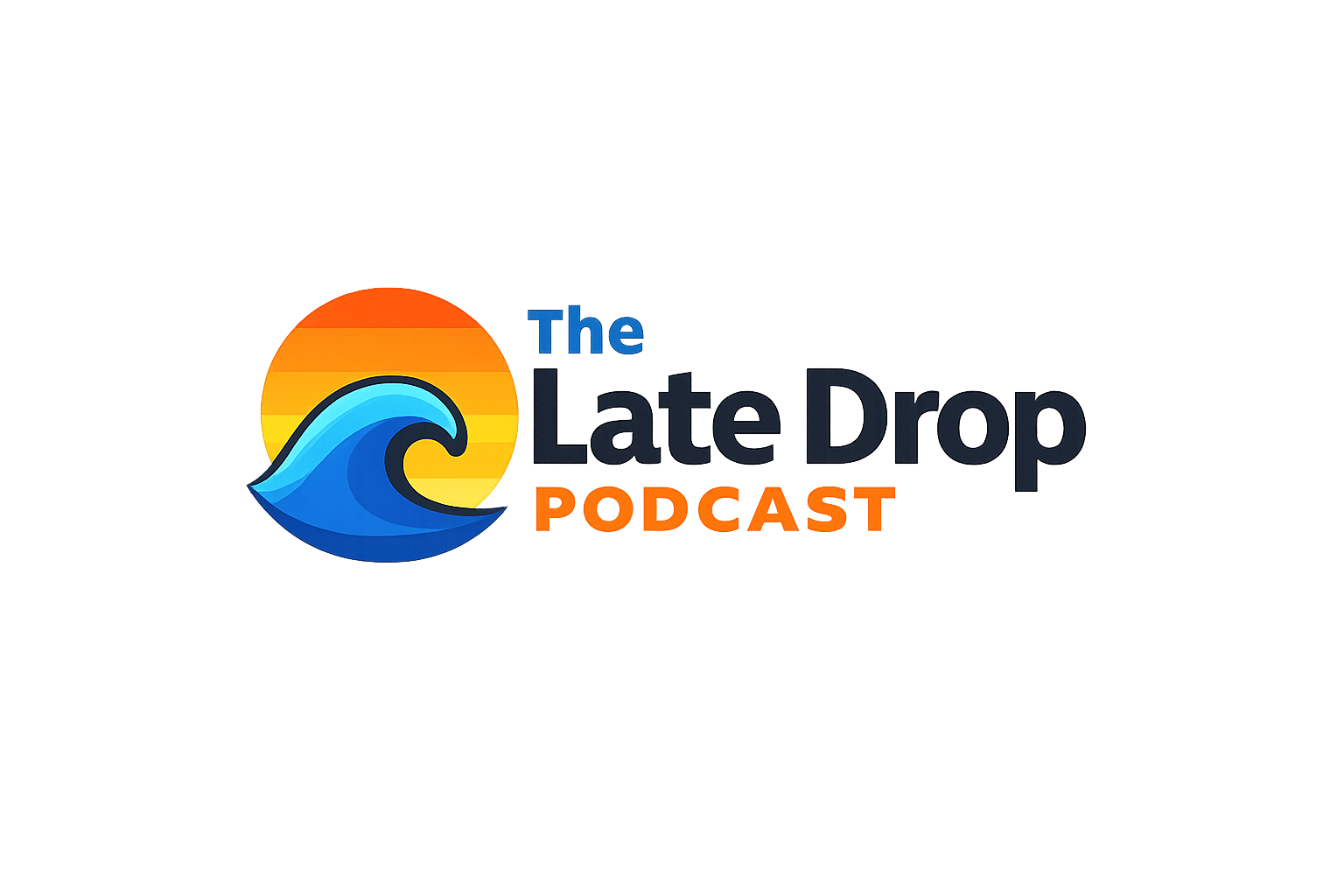 The Late Drop Podcast Logo